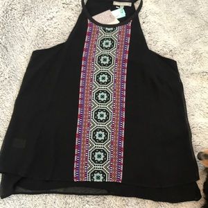 Daniel Rainn Norberta halter neck top.